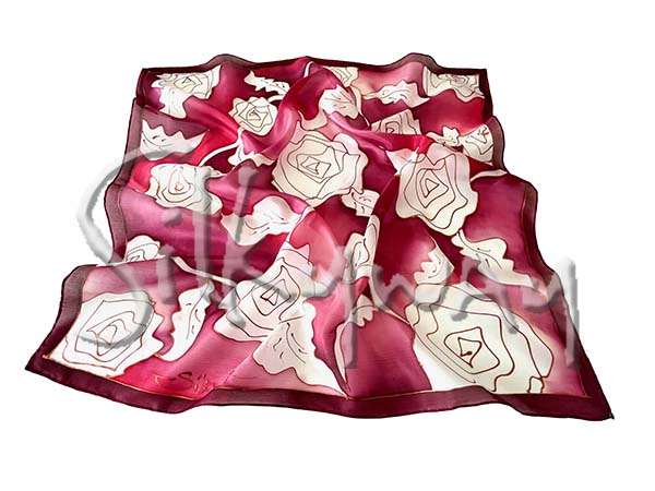 Rózsák selyemkendő (RO55240303BB)